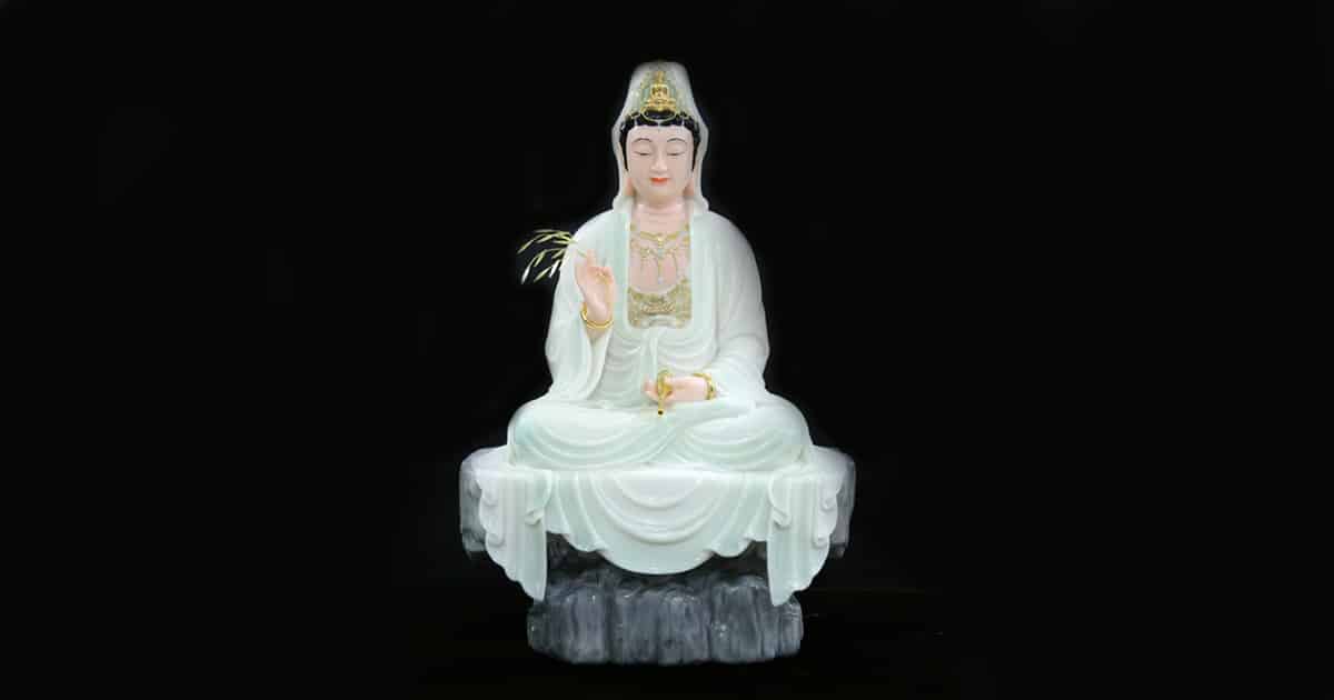 Tượng Phật Mẹ Quan Âm Ngồi Tự Tại