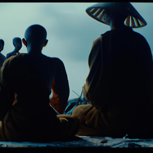 Một Khung Hình Trong Phim Di Tìm Tượng Phật Với Bản Sắc Tâm Linh Của Đạo Phật.