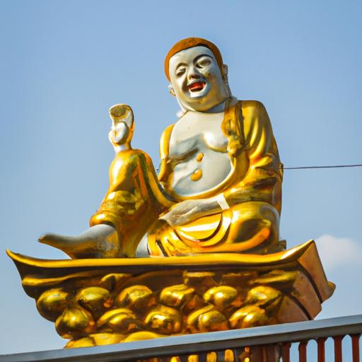 Tượng Ca Mâu Ni Phật Vàng Ánh Nhẹ, Nụ Cười Bình An
