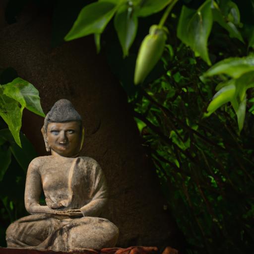 Tượng Đức Phật Thích Ca Mâu Ni, Vị Sư Phụ Và Người Sáng Lập Đạo Pháp Phật Giáo, Là Biểu Tượng Của Sự Tu Tập Và Giác Ngộ