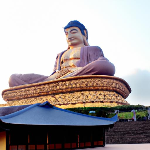 Tượng Phật A Di Đà Composite Lớn