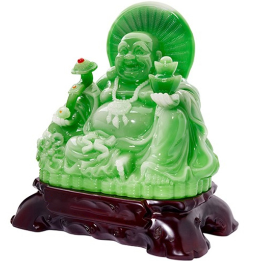 Tượng Phật Di Lặc Ngồi Bằng Ngọc