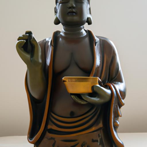 Tượng Phật Dược Sư Cầm Tô Thuốc