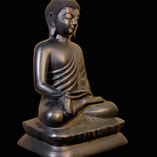 Tượng Phật Dược Sư Composite Trong Tư Thế Thiền Định Yên Bình.