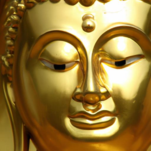 Tượng Phật Mạ Vàng Với Chi Tiết Tinh Xảo