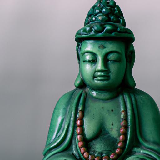 Tượng Phật Ngọc Bích Với Những Chi Tiết Tinh Xảo Và Nụ Cười Thanh Thản.