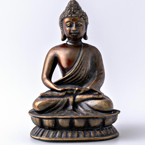 Tượng Phật Ngồi Thiền Được Làm Bằng Đồng