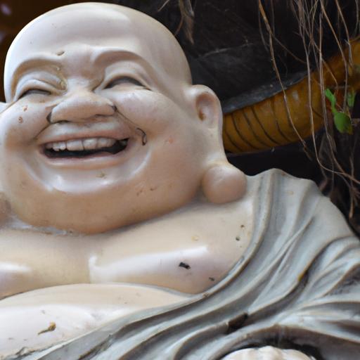 Tượng Phật Thích Ca Mâu Ni Đẹp Với Nụ Cười Hiền Hòa, Toả Ra Sự Bình An Và Lòng Từ Bi.